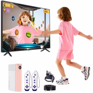 Interactive motion gaming console