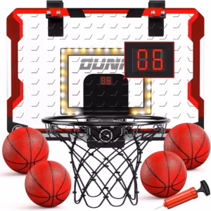 Indoor basketball hoop