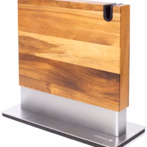 Magnetic knife holder with sharpener